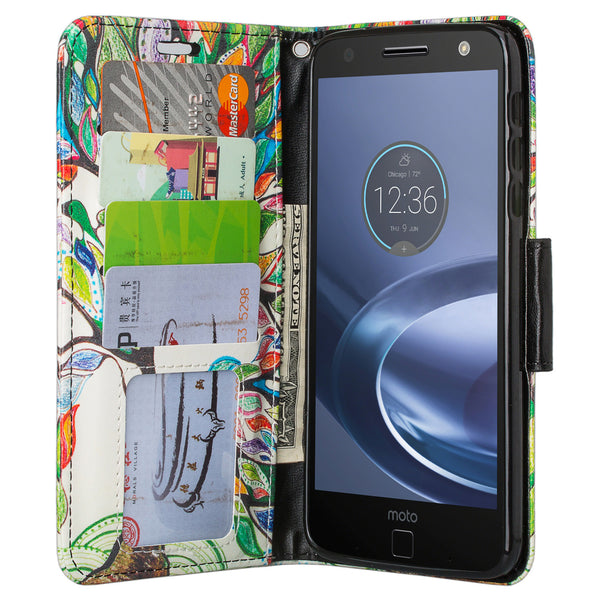 Moto Z Droid Wallet Case - www.coverlabusa.com