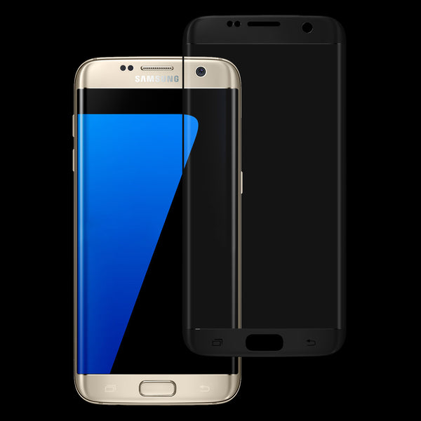 samsung galaxy S7 screen protector, galaxy S7 temper glass - black - www.coverlabusa.com