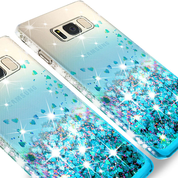 clear liquid phone case for samsung galaxy note 5 - teal - www.coverlabusa.com 