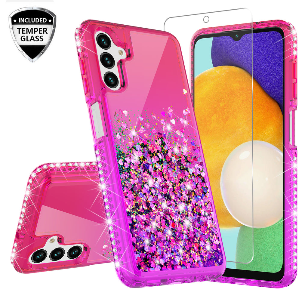 For Samsung Galaxy A13 5G Case Liquid Glitter Phone Case Waterfall Flo –  SPY Phone Cases and accessories