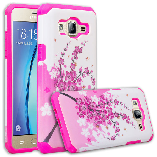 on5 case, galaxy on5 hybrid case - cherry blossom - www.coverlabusa.com