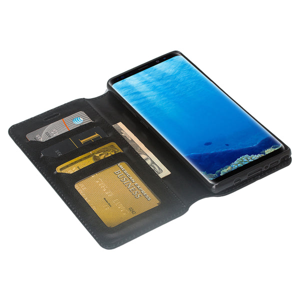 Galaxy Note 8 Wallet Case - black - www.coverlabusa.com