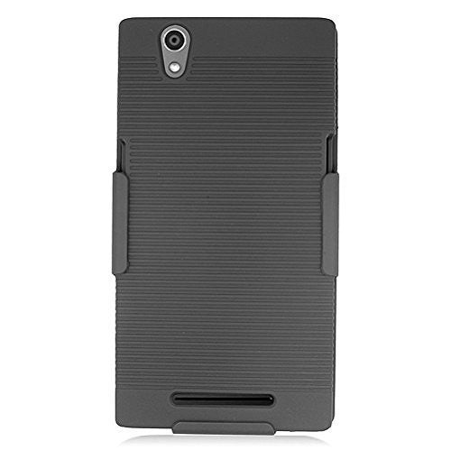 zte zmax combo holster shell case - bk - www.coverlabusa.com