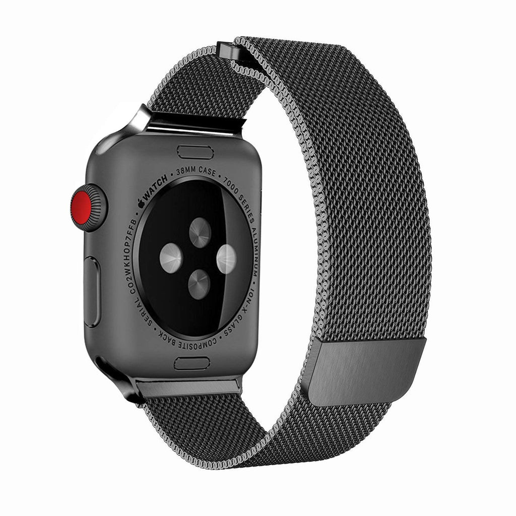 Apple watch series 3 42mm stainless steel case 2025 with milanese loop