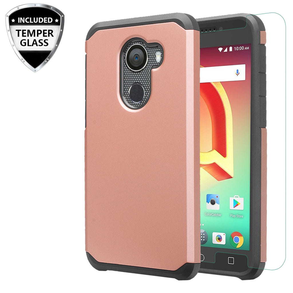 alcatel a30 plus case - rose gold - www.coverlabusa.com