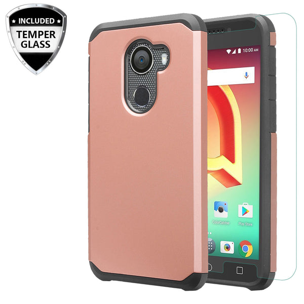 alcatel a30 plus case - rose gold - www.coverlabusa.com