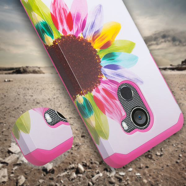 alcatel a30 plus hybrid case - vivid sunflower - www.coverlabusa.com