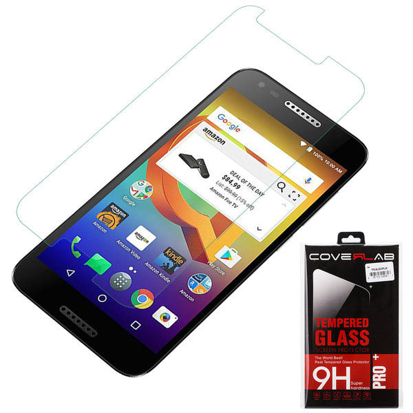 Alcatel A30 Plus Screen Protector Tempered Glass - www.coverlabusa.com