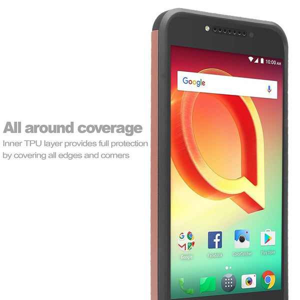 alcatel a30 plus case - rose gold - www.coverlabusa.com