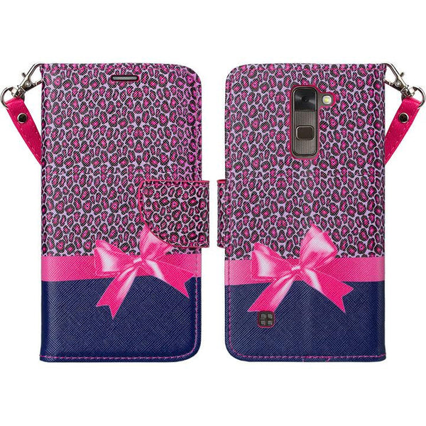 LG Stylo 2 Case, Stylo 2 V, Stylo 2 Plus Wallet Case - cheetah print - www.coverlabusa.com