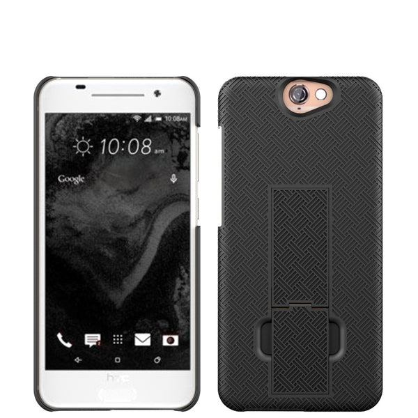 HTC One A9 Case Holster Shell Combo - Black - www.coverlabusa.com