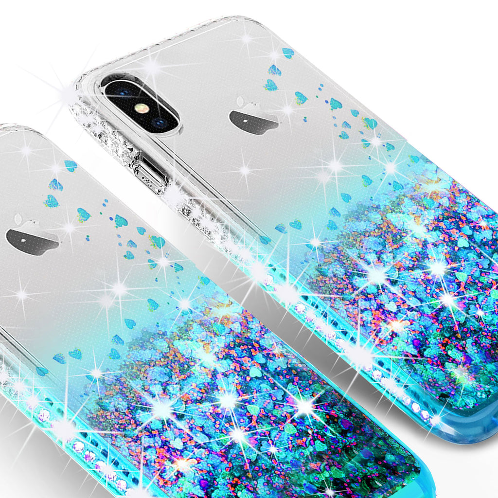 Apple iPhone XS Case, iPhone X Case,iPhone 10 Case Liquid Glitter Phon –  SPY Phone Cases and accessories