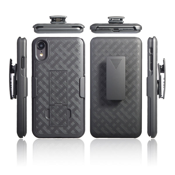 apple iphone xs max, xsmax holster shell combo case - www.coverlabusa.com