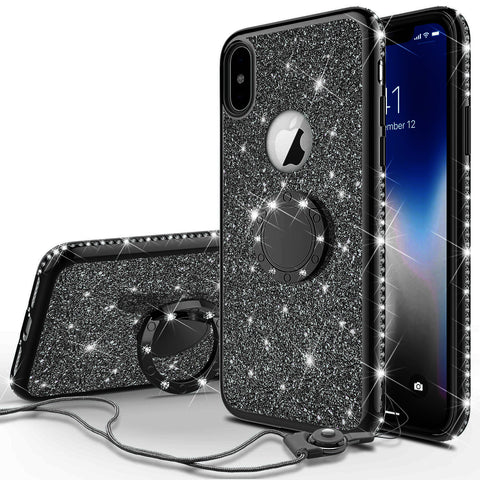 iPhoneアクセサリー that girl Allytech iPhone 14 Pro Max Case for Girls Women, with Ring