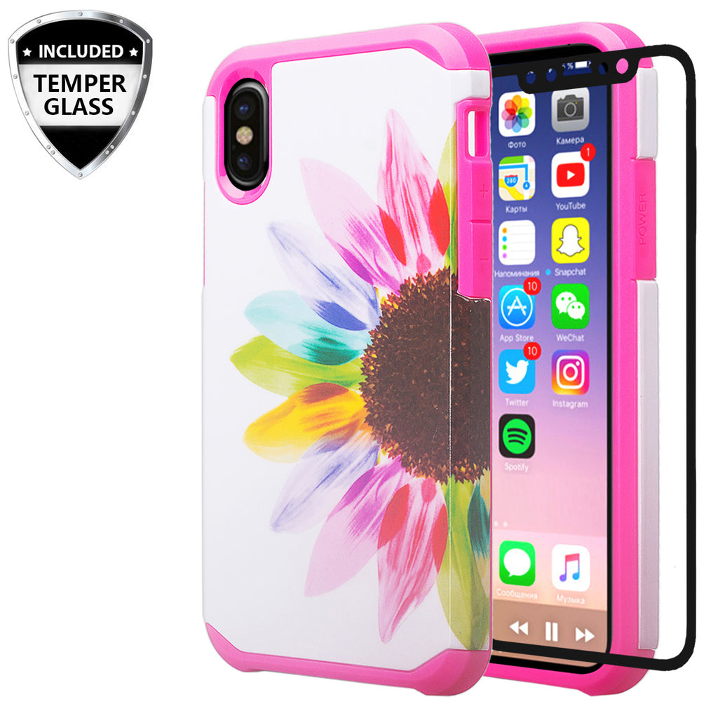 Apple iPhone XR Case, Apple A1984 Glitter Bling Heavy Duty Shock Proof –  SPY Phone Cases and accessories