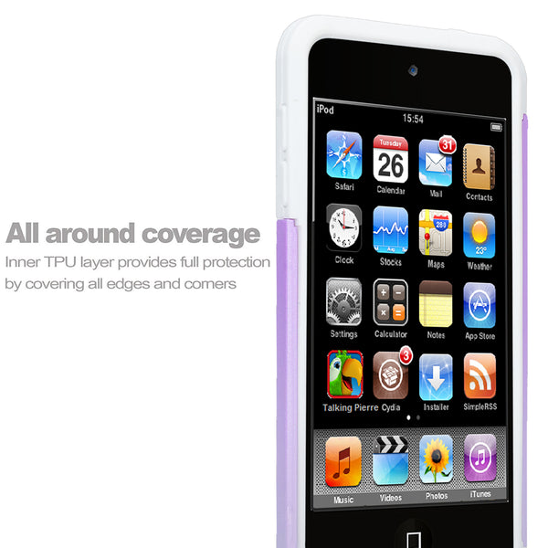 apple ipod touch 5 heavy duty dual layer armored protective hybrid case - www.coverlabusa.com