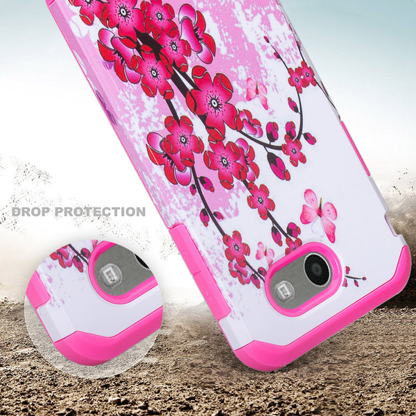 samsung galaxy J7 (2017) hybrid case - cherry blossom - www.coverlabusa.com