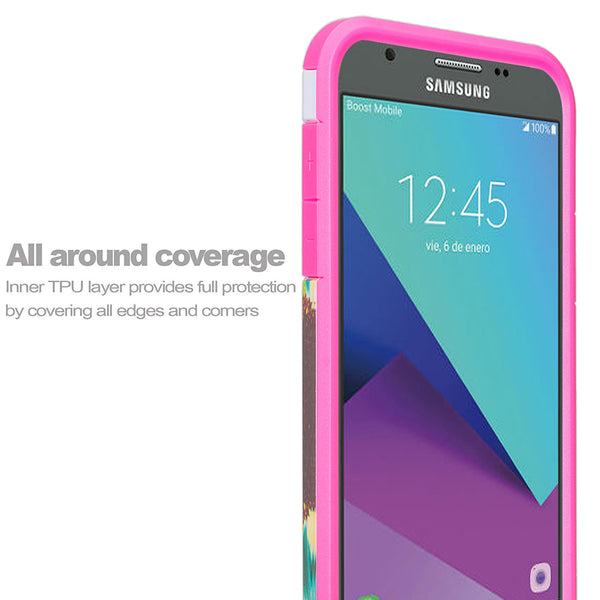 samsung galaxy J3 emerge hybrid case - vivid sunflower - www.coverlabusa.com