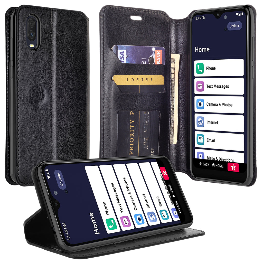 Ranyi for Lively Smart Smartphone Case, Universal Retro Leather Wallet Case  with Credit Card Holder …See more Ranyi for Lively Smart Smartphone Case