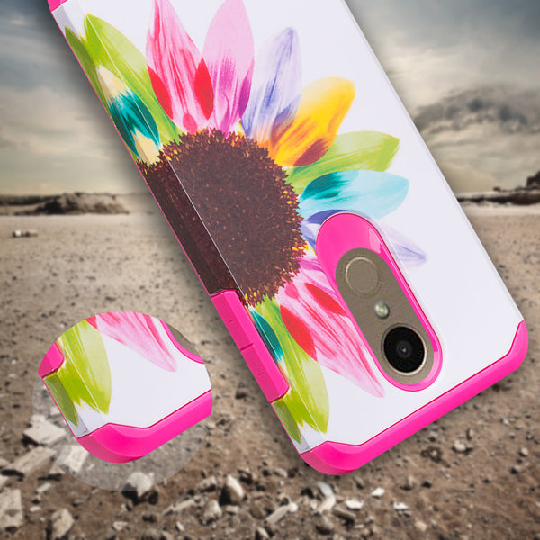 lg k10 2018 hybrid case - vivid sunflower - www.coverlabusa.com