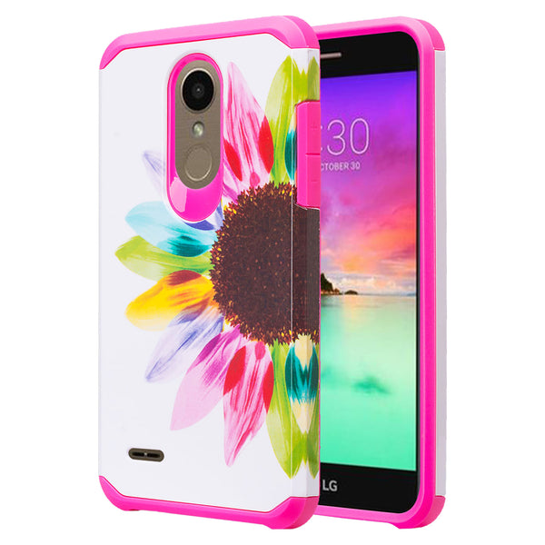 lg k10 2018 hybrid case - vivid sunflower - www.coverlabusa.com