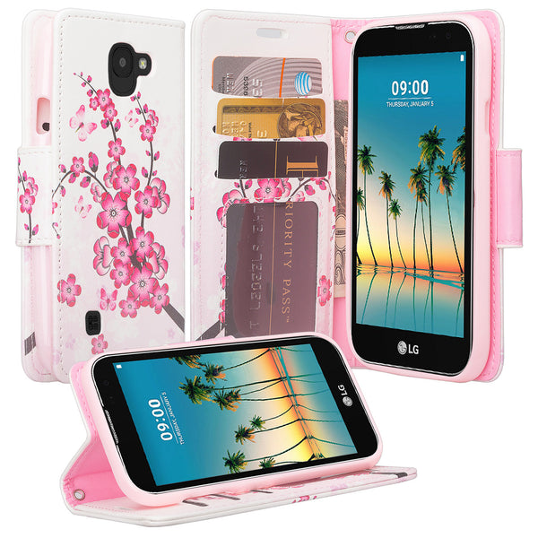 lg k3(2017) wallet case - cherry blossom - www.coverlabusa.com