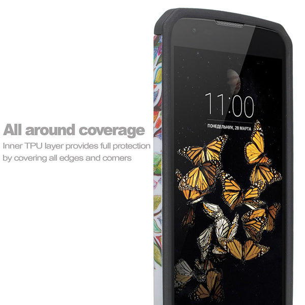 LG K8, Escape 3 Case, Protective Hybrid, Colorful Tree -  WWW.COVERLABUSA.COM