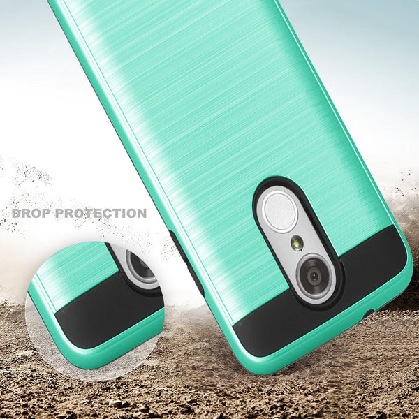 lg aristo case - hybrid brush - teal - www.coverlabusa.com