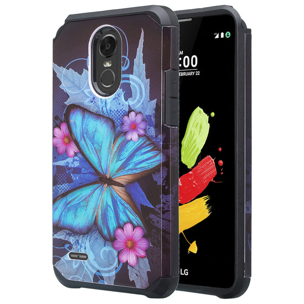 lg stylo 3 case - blue butterfly - www.coverlabusa.com