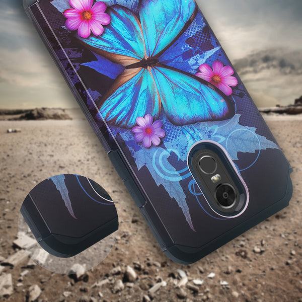 lg stylo 3 case - blue butterfly - www.coverlabusa.com