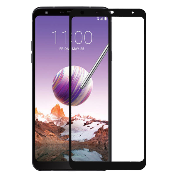 lg stylo 4 screen protector tempered glass - black - www.coverlabusa.com