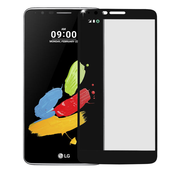 LG Stylo 3, LG Stylo 3 Plus screen protector tempered glass - black - www.coverlabusa.com