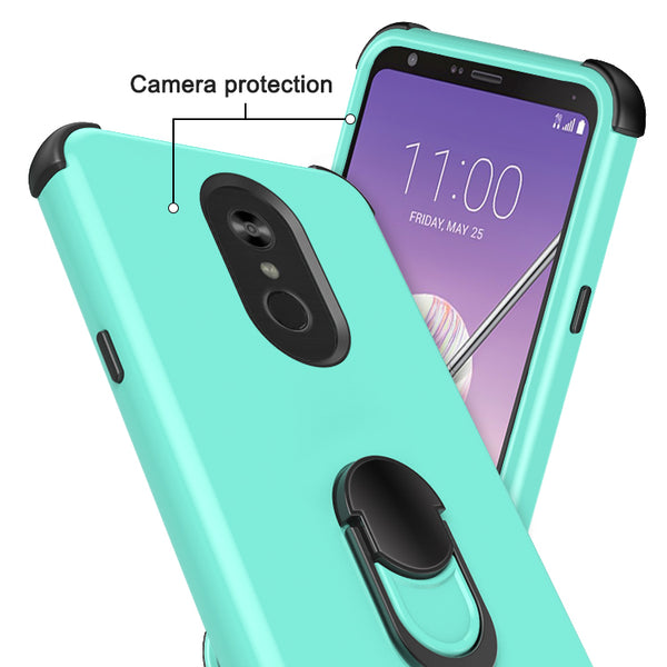 lg stylo 4 sgp ring - teal/black - www.coverlabusa.com