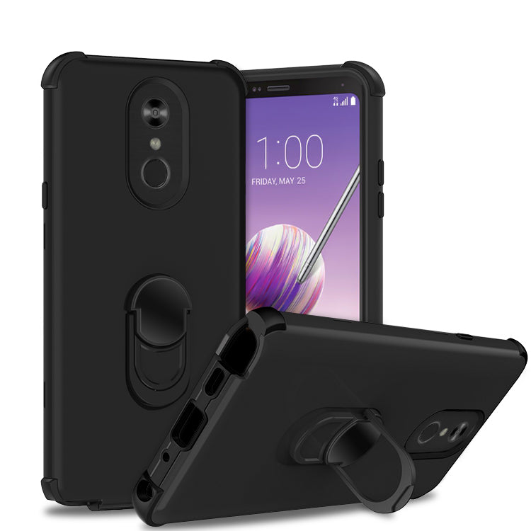 lg stylo 4 sgp ring - black/black - www.coverlabusa.com