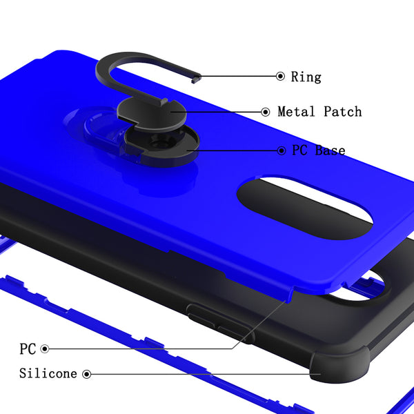 lg stylo 4 sgp ring - blue/black - www.coverlabusa.com