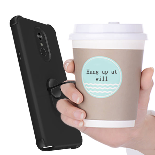 lg stylo 4 sgp ring - black/black - www.coverlabusa.com