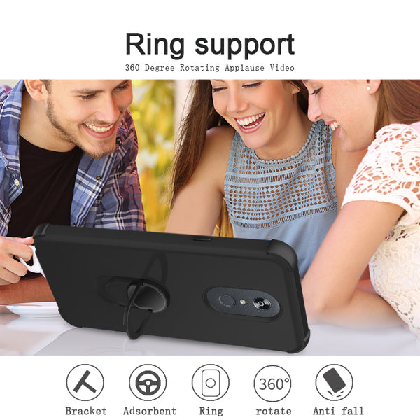 lg stylo 5 sgp ring - black/black - www.coverlabusa.com