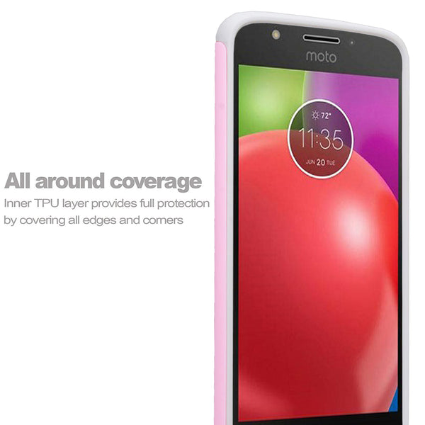 motorola moto g6 play case crystal rhinestone - pink unicorn - www.coverlabusa.com
