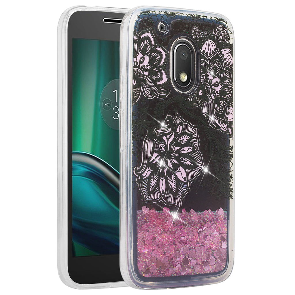 Moto G4 Play Luxury Bling Liquid Glitter Case, Sparkle Quicksand Case – SPY  Phone Cases and accessories