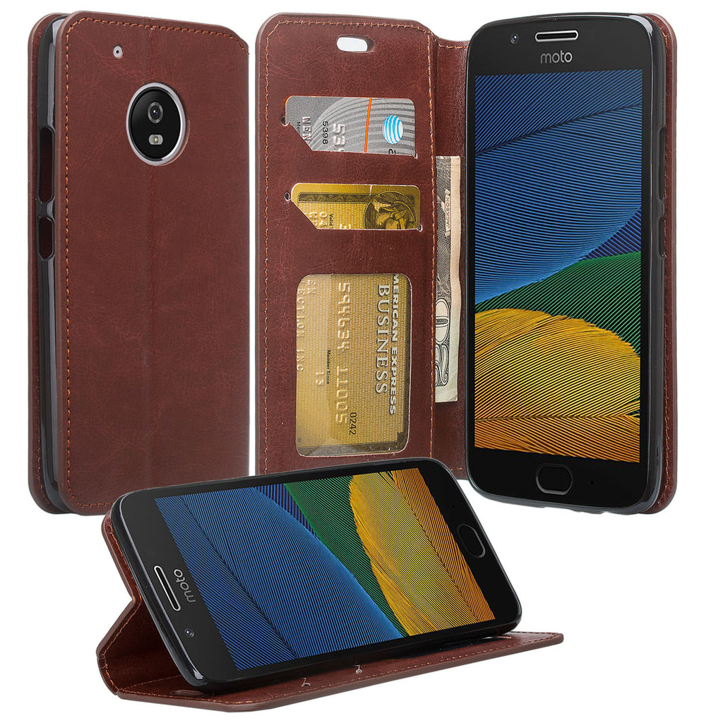  Flip Wallet Case Slim Case Compatible with Motorola