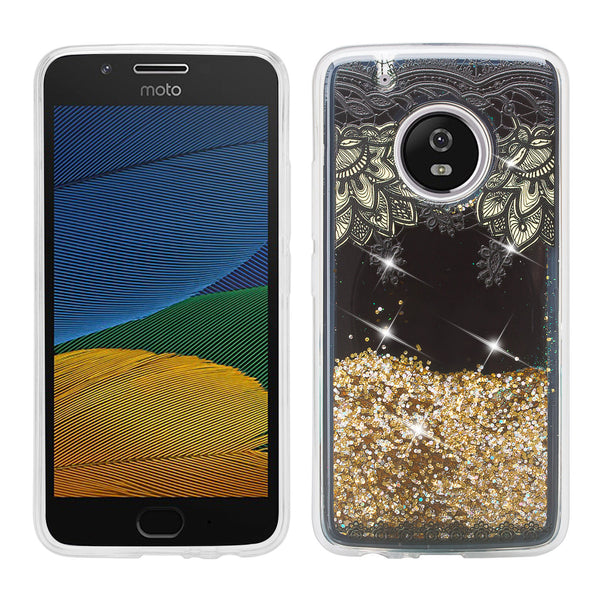 Moto G4 Play Luxury Bling Liquid Glitter Case, Sparkle Quicksand Case for  Motorola G4 Play - Dream Catcher