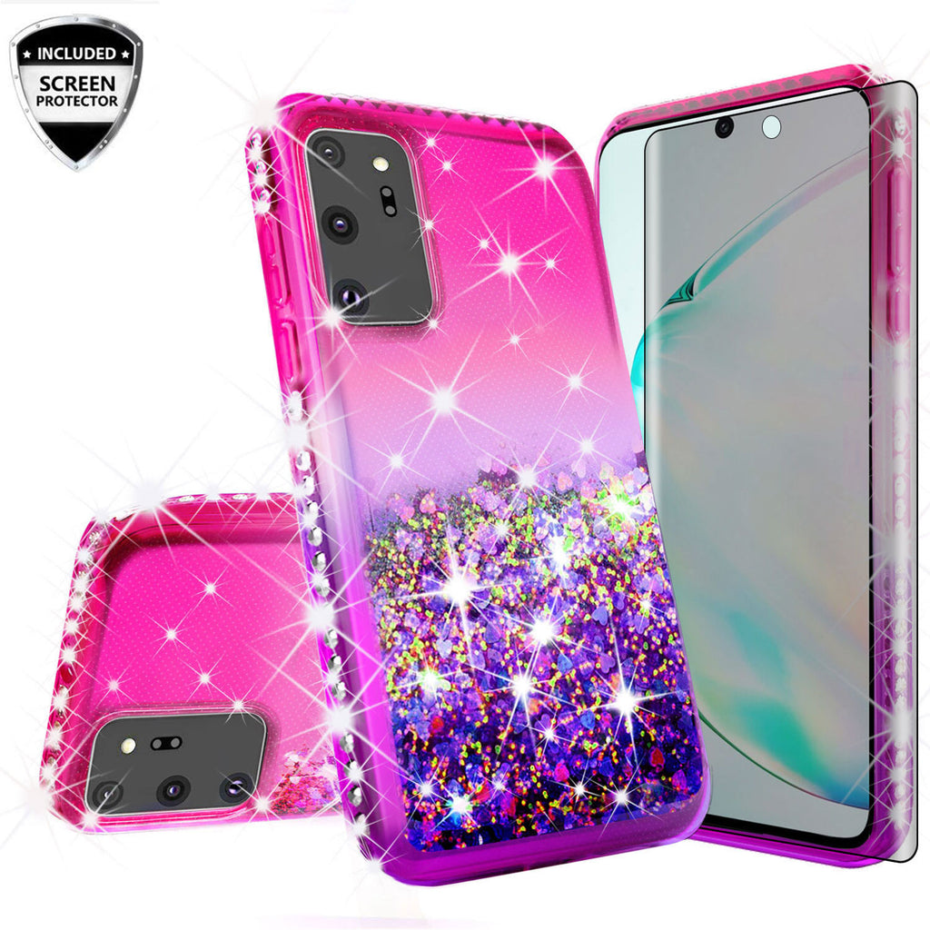 Samsung Galaxy A71 5G Case Liquid Glitter Phone Case Waterfall