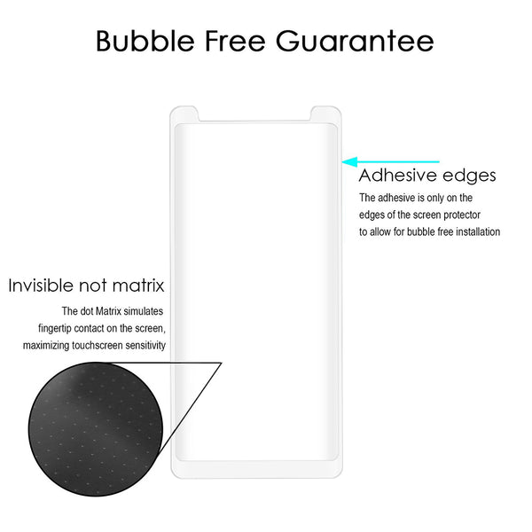 samsung galaxy note 8 screen protector tempered glass - white - www.coverlabusa.com