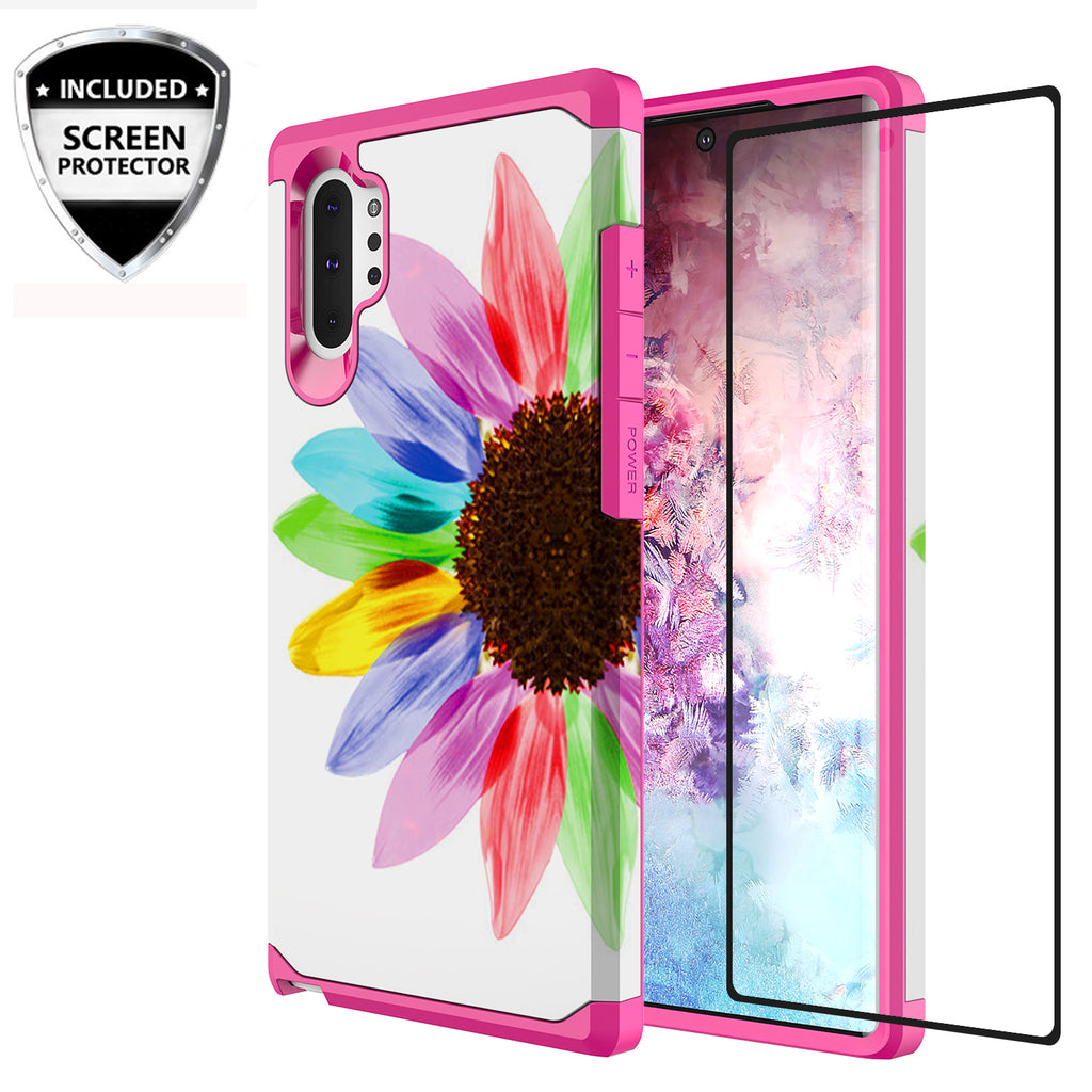 samsung galaxy note 10 hybrid case - vivid sunflower - www.coverlabusa.com