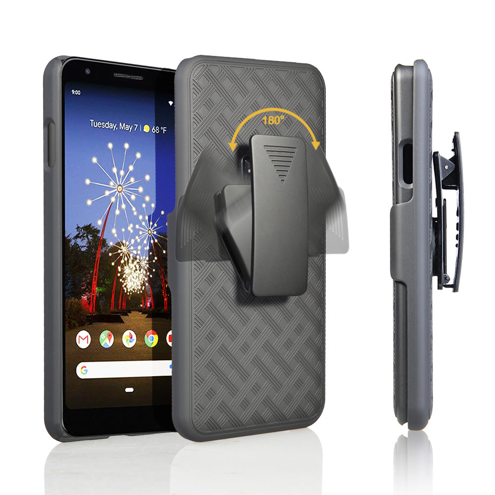 google pixel 3a xl holster shell combo case - www.coverlabusa.com