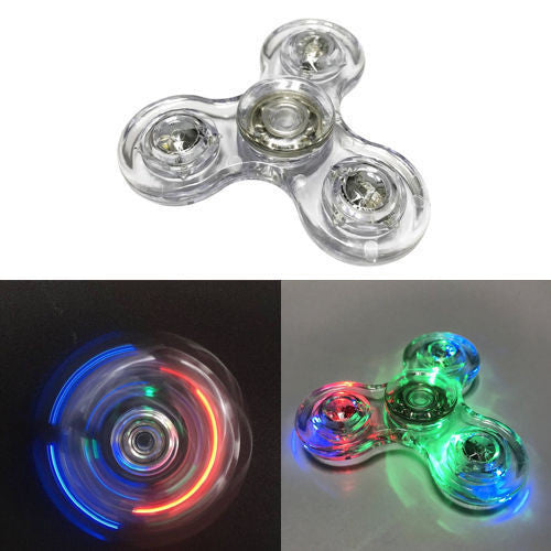 clear led fidget spinner - www.coverlabusa.com 