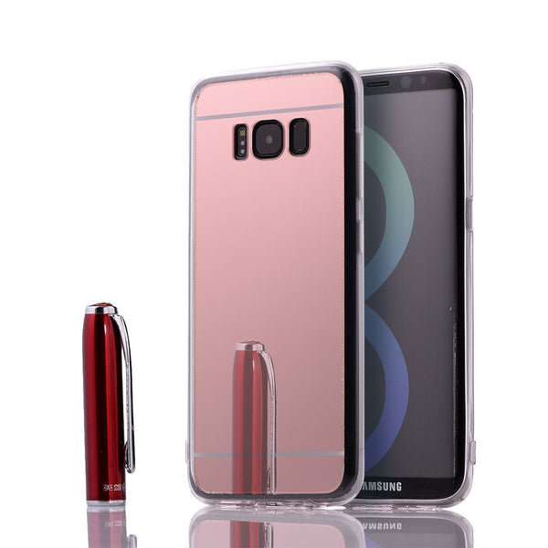 samsung galaxy note 8 mirror case - rose gold - www.coverlabusa.com