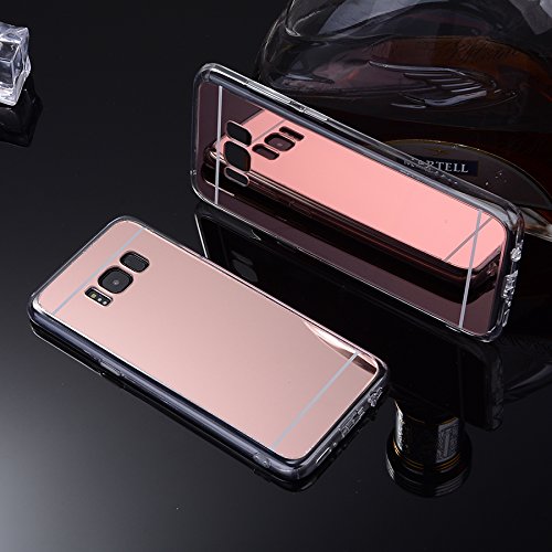 samsung galaxy note 8 mirror case - rose gold - www.coverlabusa.com