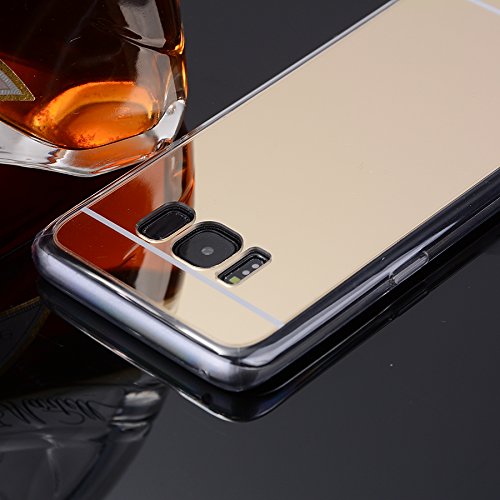 samsung galaxy note 8 mirror case - gold - www.coverlabusa.com