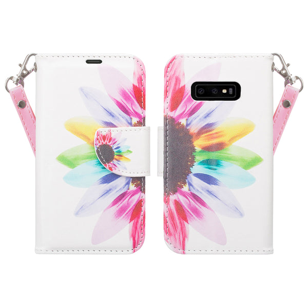 Samsung Galaxy S10e Wallet Case - vivid sunflower - www.coverlabusa.com